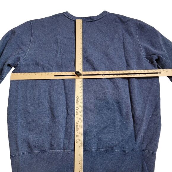 Vintage Polo Ralph Lauren Men's XL Pullover Sweatshirt Crewneck Blue - Picture 7 of 8